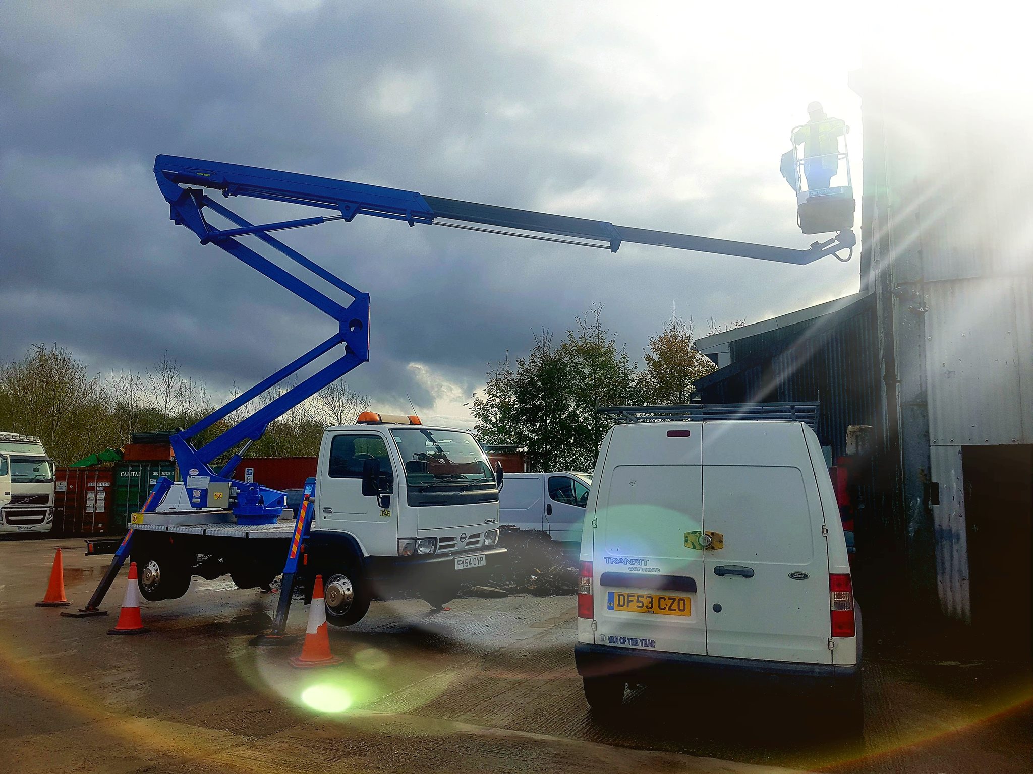Truck Mounted Cherry Picker Hire Manchester, Liverpool, Wigan
