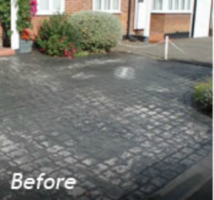 Before Power Wash Cleaning